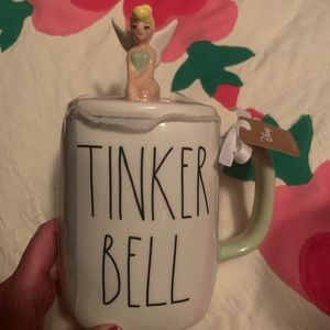 Tinker Bell Rae Dunn Figurine Cup Mug NWT!
